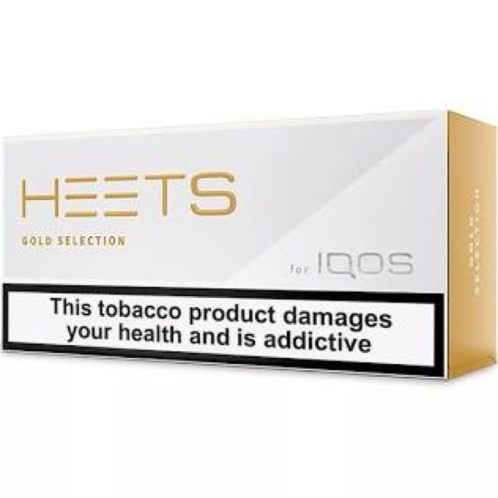 HEETS GOLD SELECTION heat sticks 1 carton/10 packs/200 sticks